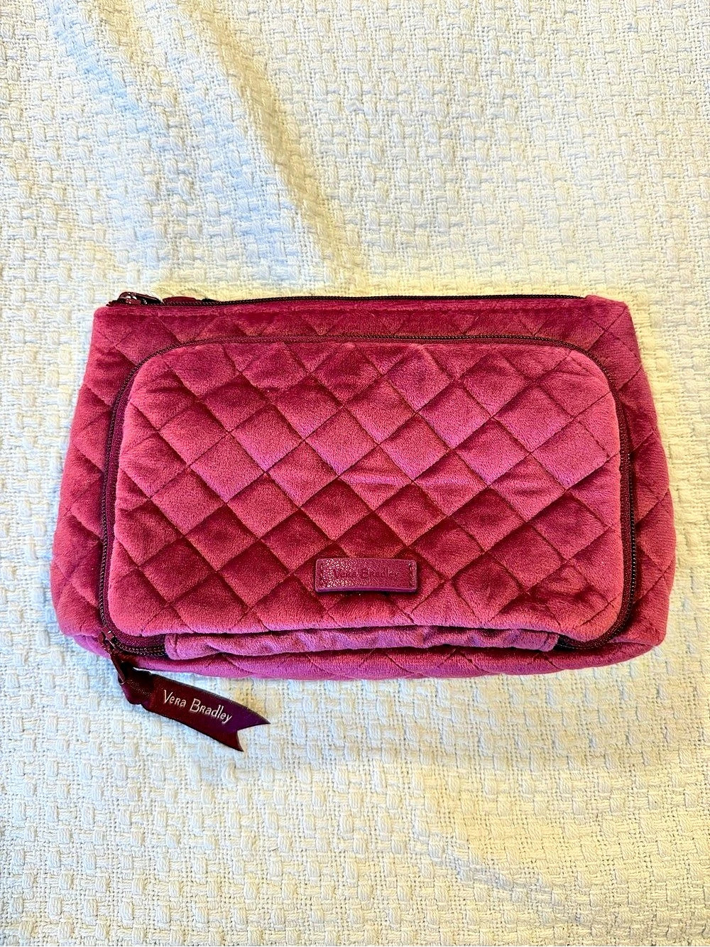 Vera Bradley Compact Organizer Quilted Pink